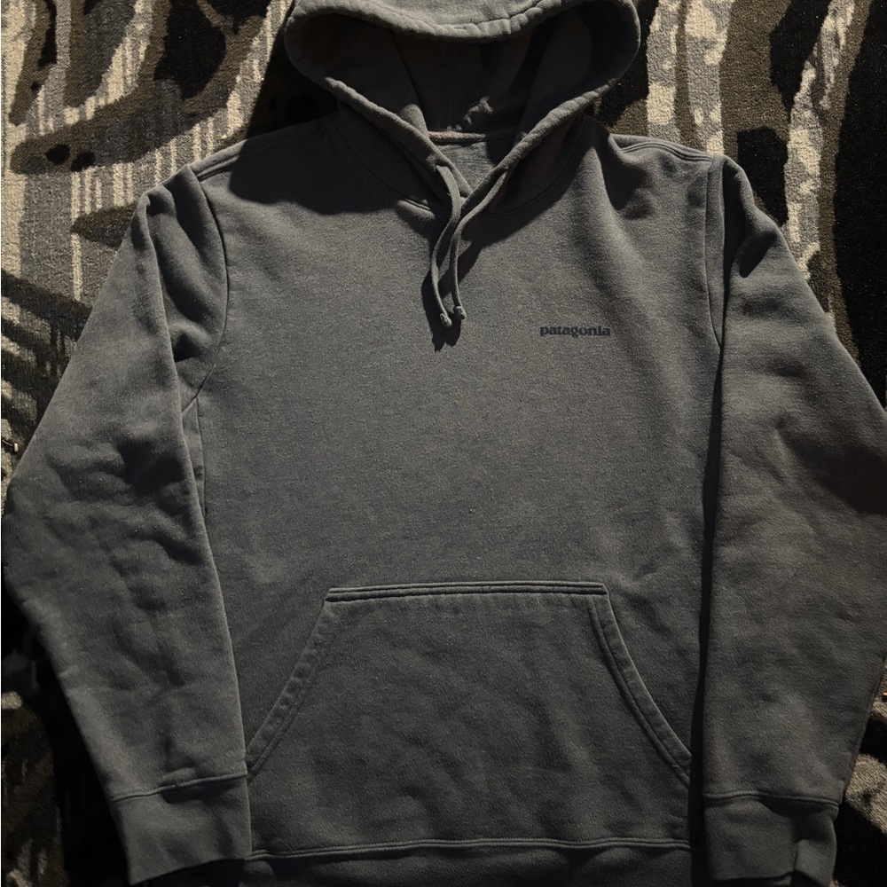 Patagonia Hooded Sweatshirt in Slate Blue